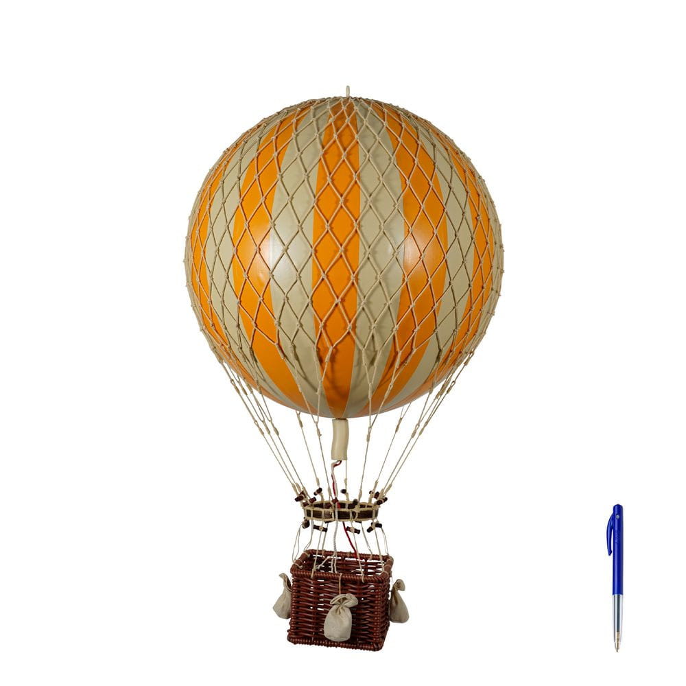 Authentic Models Royal Aero Ballon Model, Orange/Ivory, Ø 32 cm