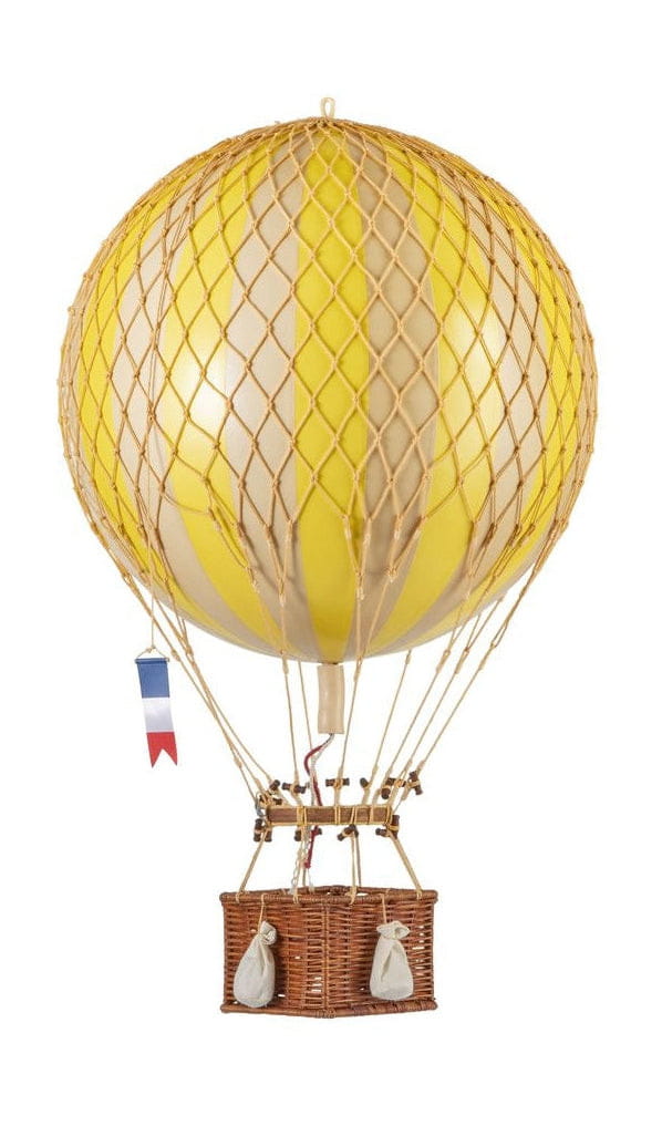 Authentic Models Royal Aero Ballon Modell, Echt Gelb, ø 32 Cm