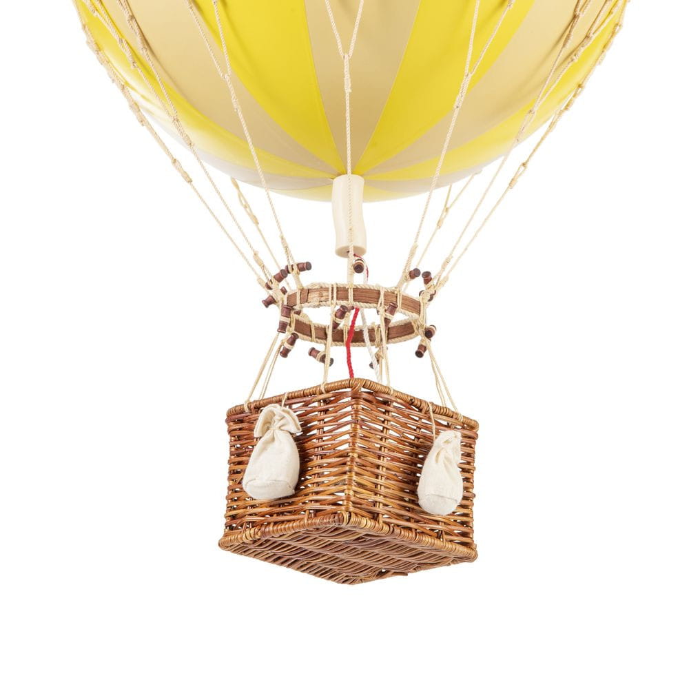 Authentic Models Royal Aero Ballon Modell, Gelb Doppelt, ø 32 Cm