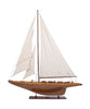 Authentic Models Shamrock Yacht Wood Shiling Ship Ship Model