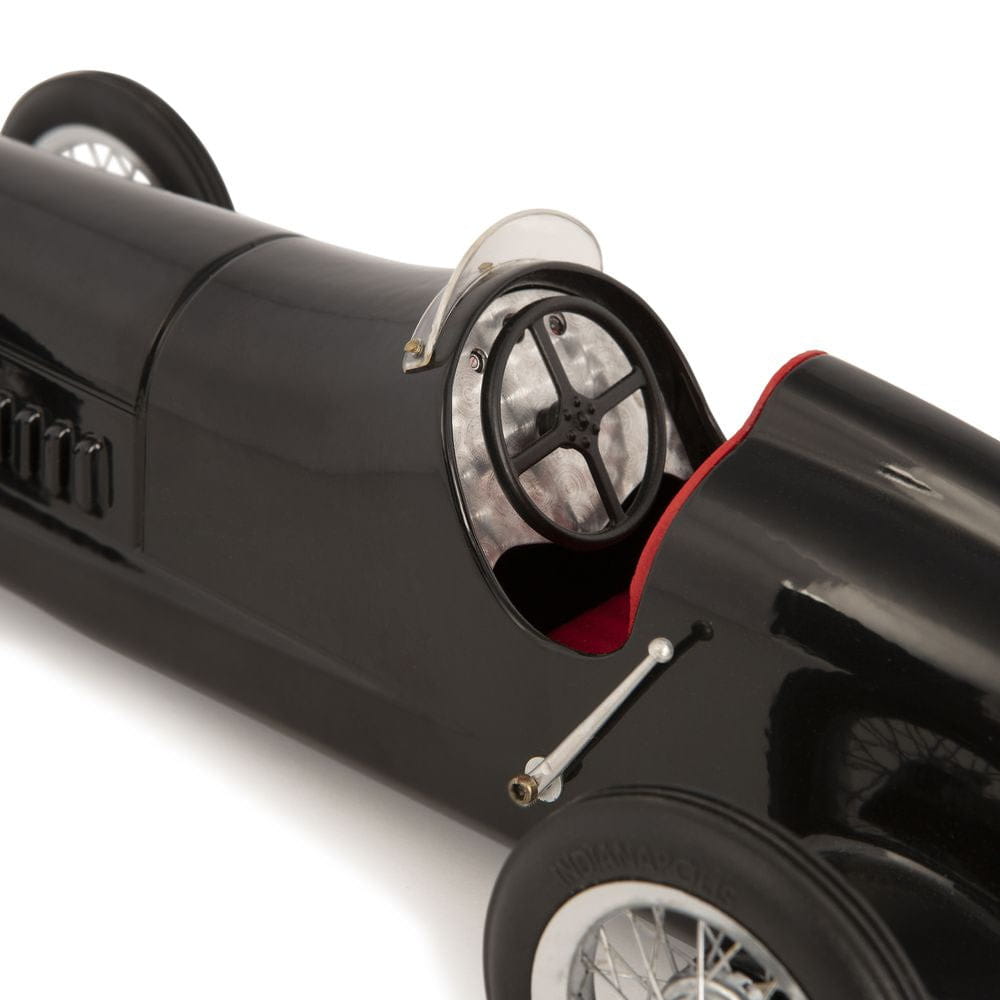 Ekta módel Silver Arrow Racing Car Model Black, Red Seat