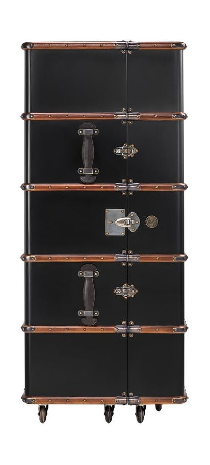 Caja de gabinete de camarote de modelos auténticos, negro