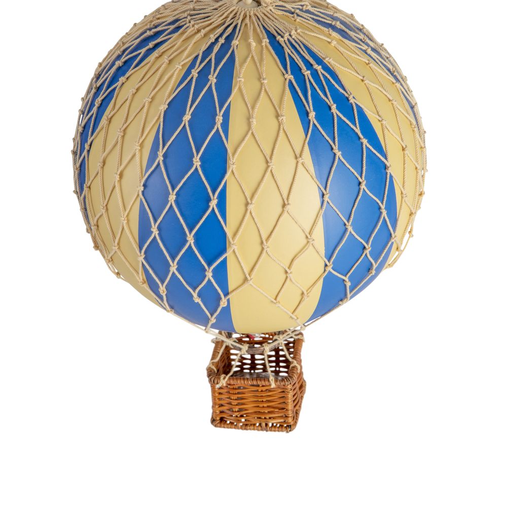 Authentic Models Travels Modèles de ballon léger, double bleu, Ø 18 cm