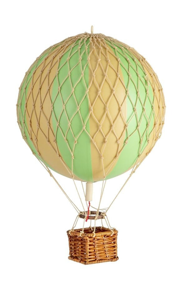 真实的型号传播轻气球模型，绿色双重，Ø18厘米