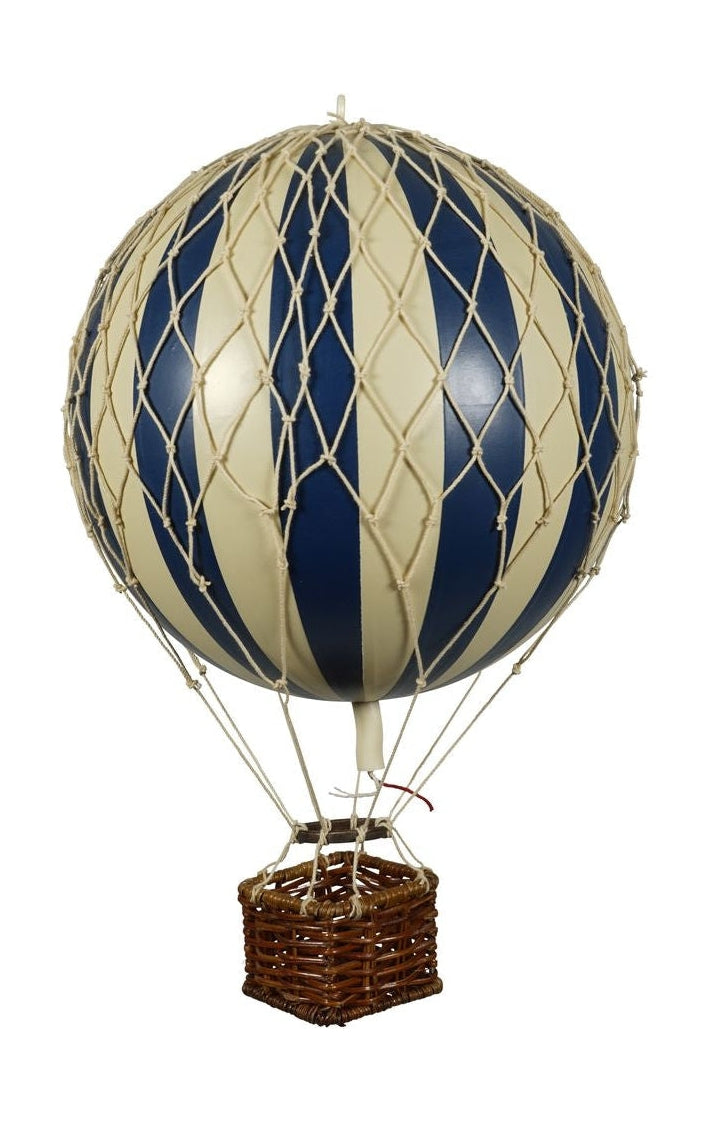 真实的型号传播轻气球模型，海军蓝/象牙，Ø18厘米