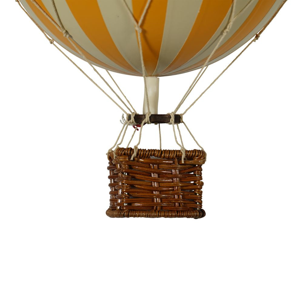Authentic Models Travels Light Ballon Modell, Orange/Elfenbein, ø 18 Cm
