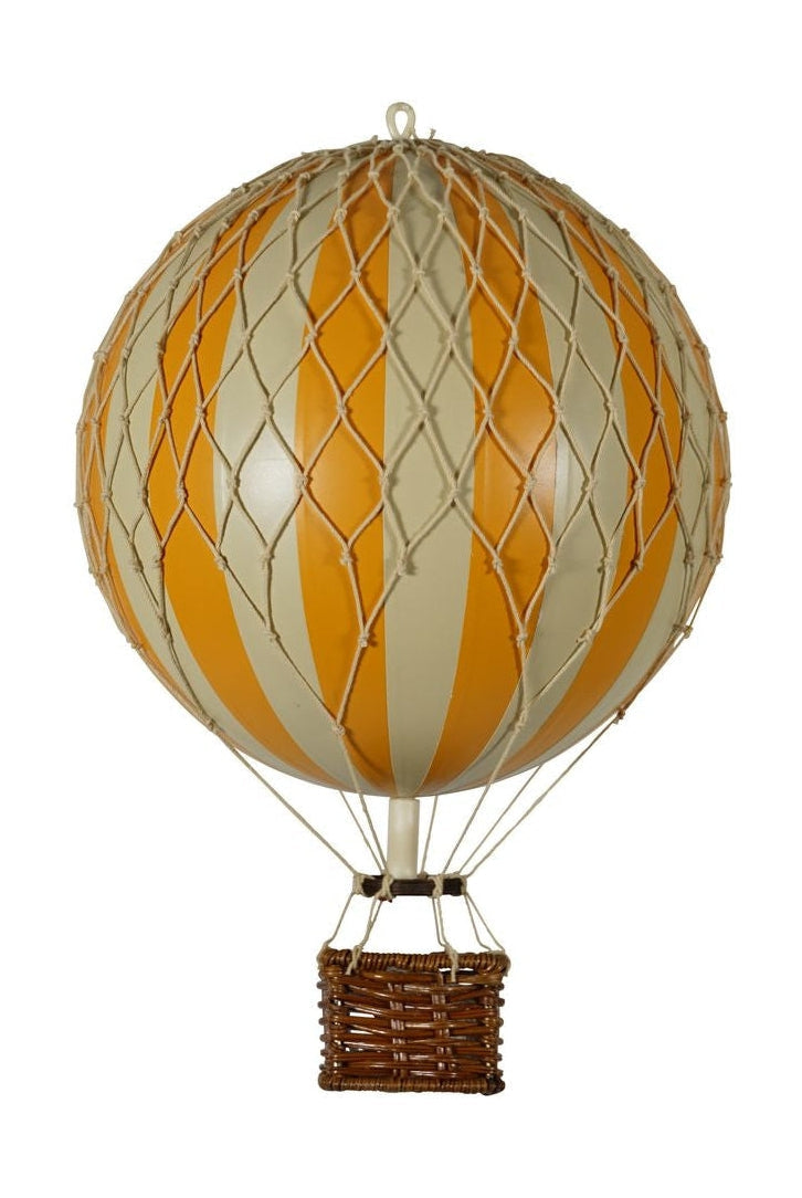Authentic Models Travels Modèle de ballon léger, orange / ivoire, Ø 18 cm