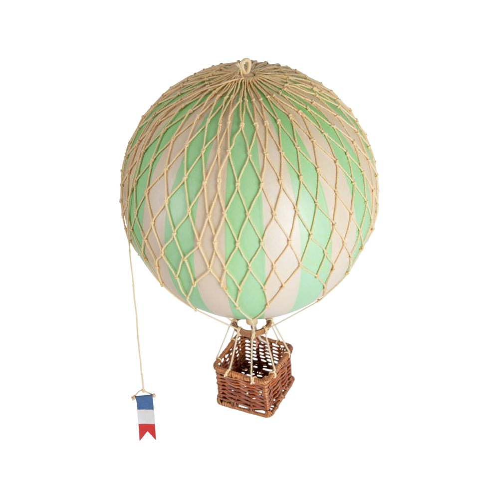 Authentic Models Travels Light Ballon Modell, Echt Grün, ø 18 Cm
