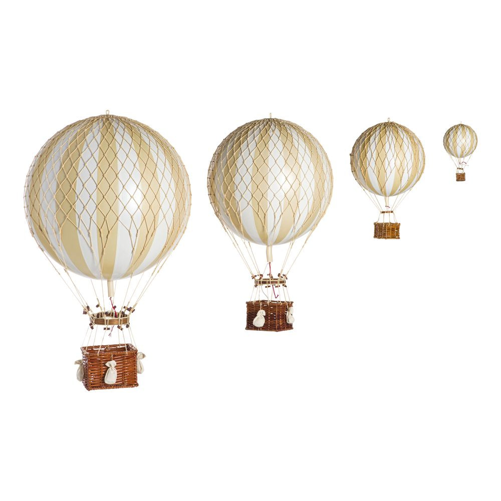 Authentic Models Travels Light Balloon Model, White/Ivory, ø 18 Cm
