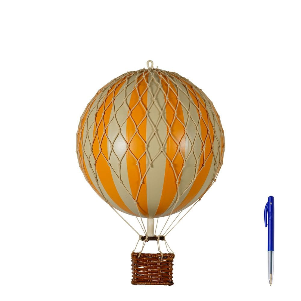 Authentic Models Travels Light Balloon Model, Orange/Ivory, ø 18 Cm