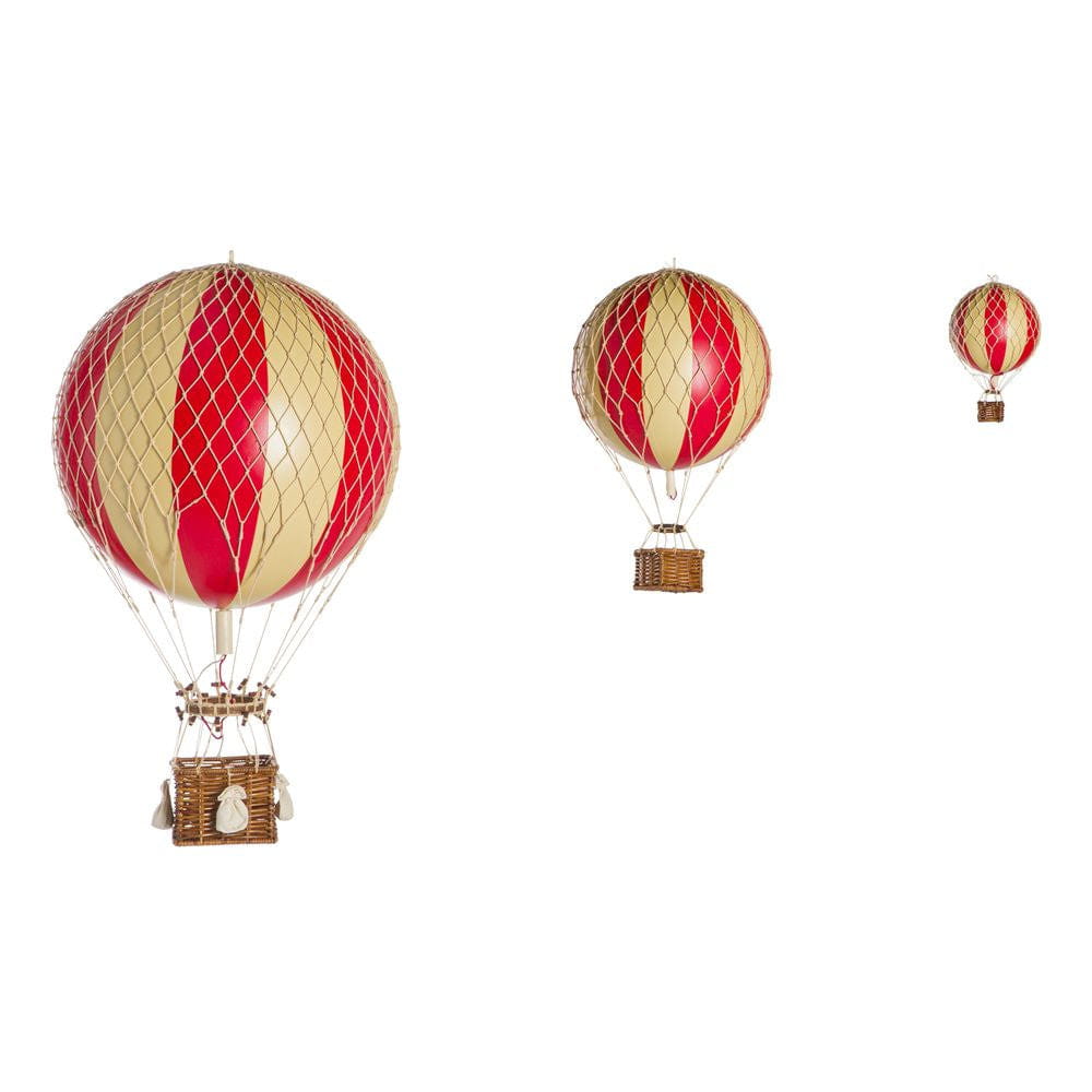 Authentic Models Travels Light Ballon Modell, Rot Doppelt, ø 18 Cm