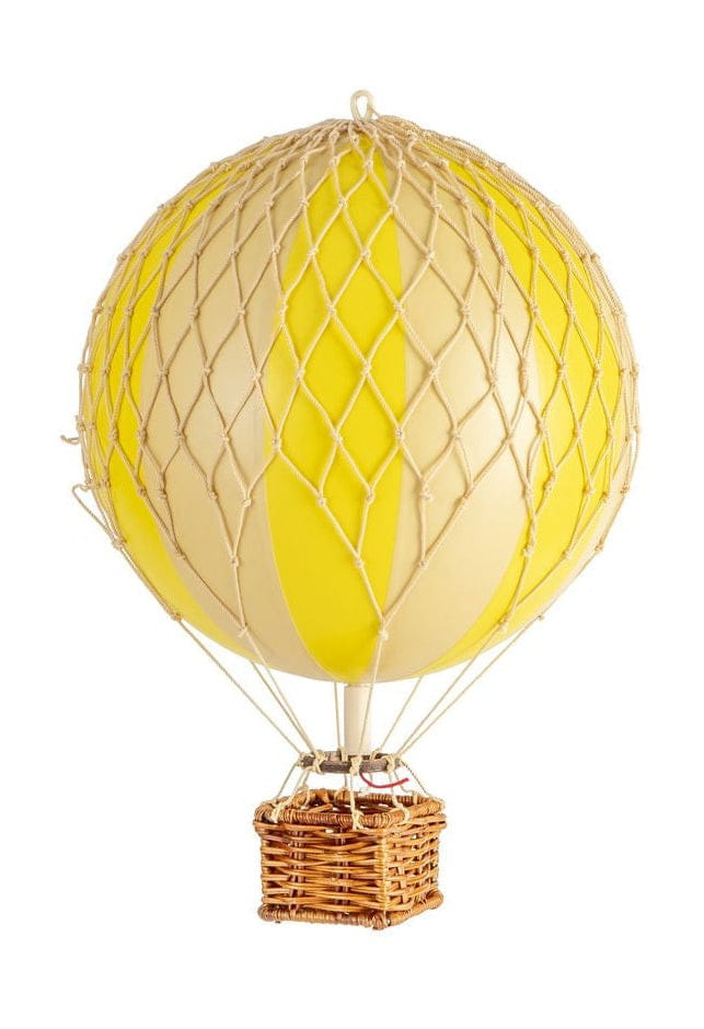 Authentic Models Travels Light Balloon Model, Yellow Double, ø 18 Cm