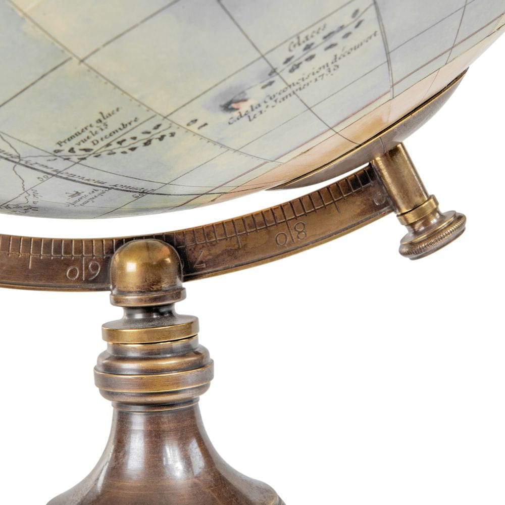 Authentic Models Vaugondy 1745 Globe, support classique