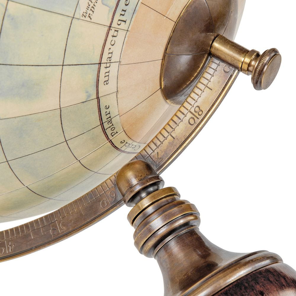 Authentic Models Vaugondy 1745 Globe, support classique
