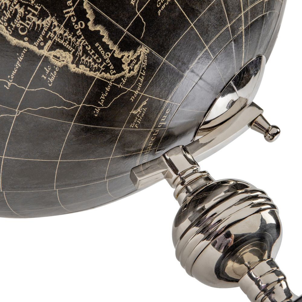 Authentic Models Vaugondy 1745 Globe, Noir