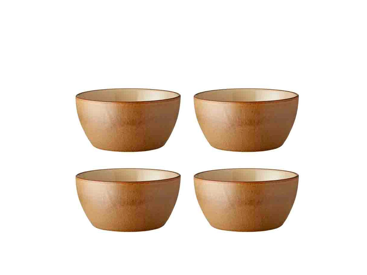 Bitz Bowl Ø12 cm 4 stk., Tre/sand