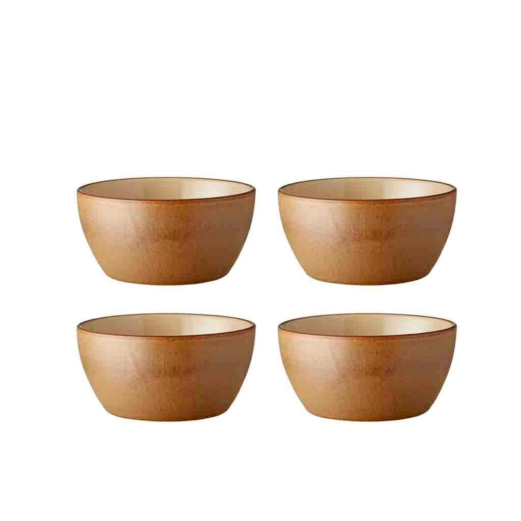 Bitz Bowl Ø12 cm 4 pezzi, legno/sabbia