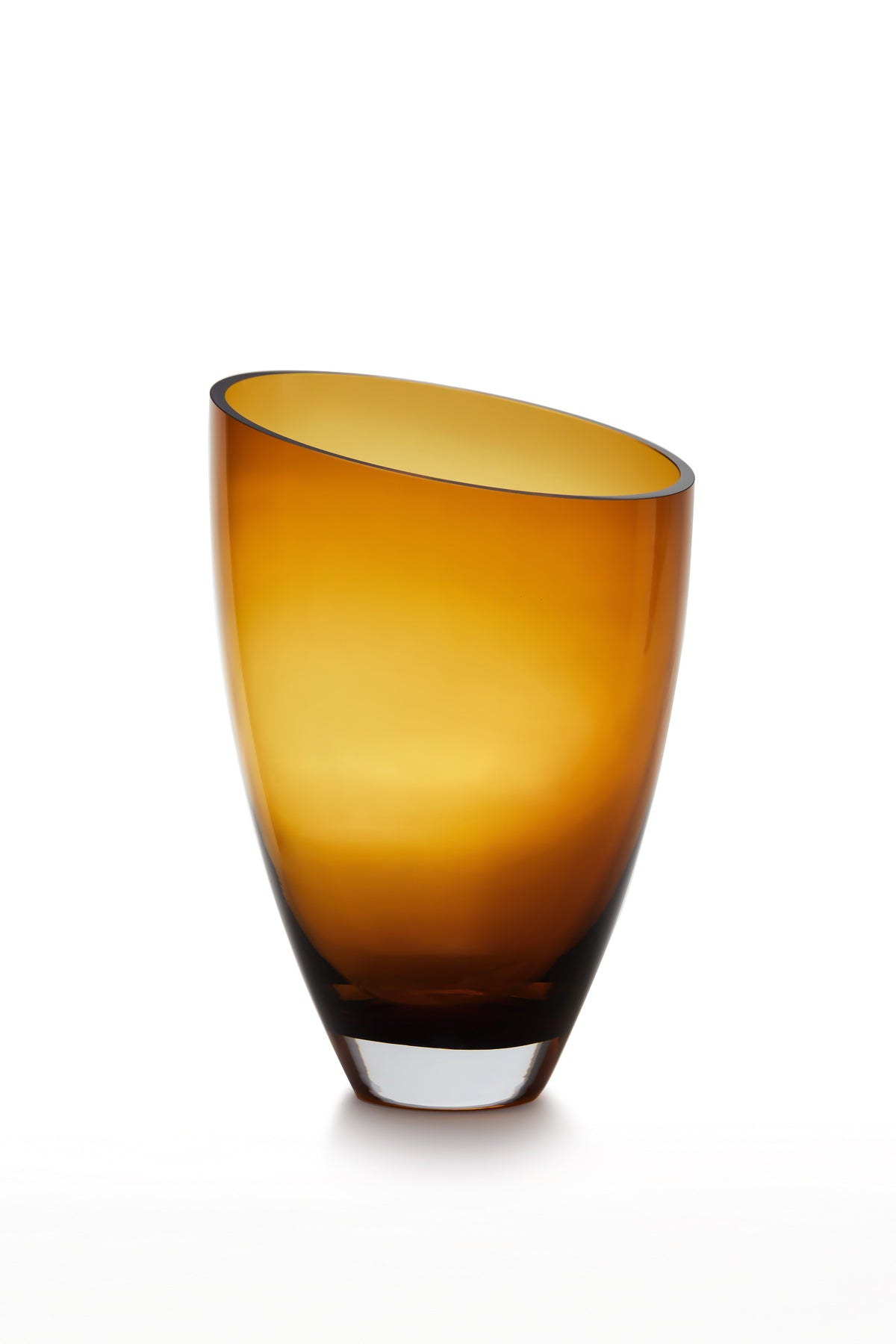 Glasvase der inversen parabolischen Form verzerrt, beliebig, 9mm Luxusglas