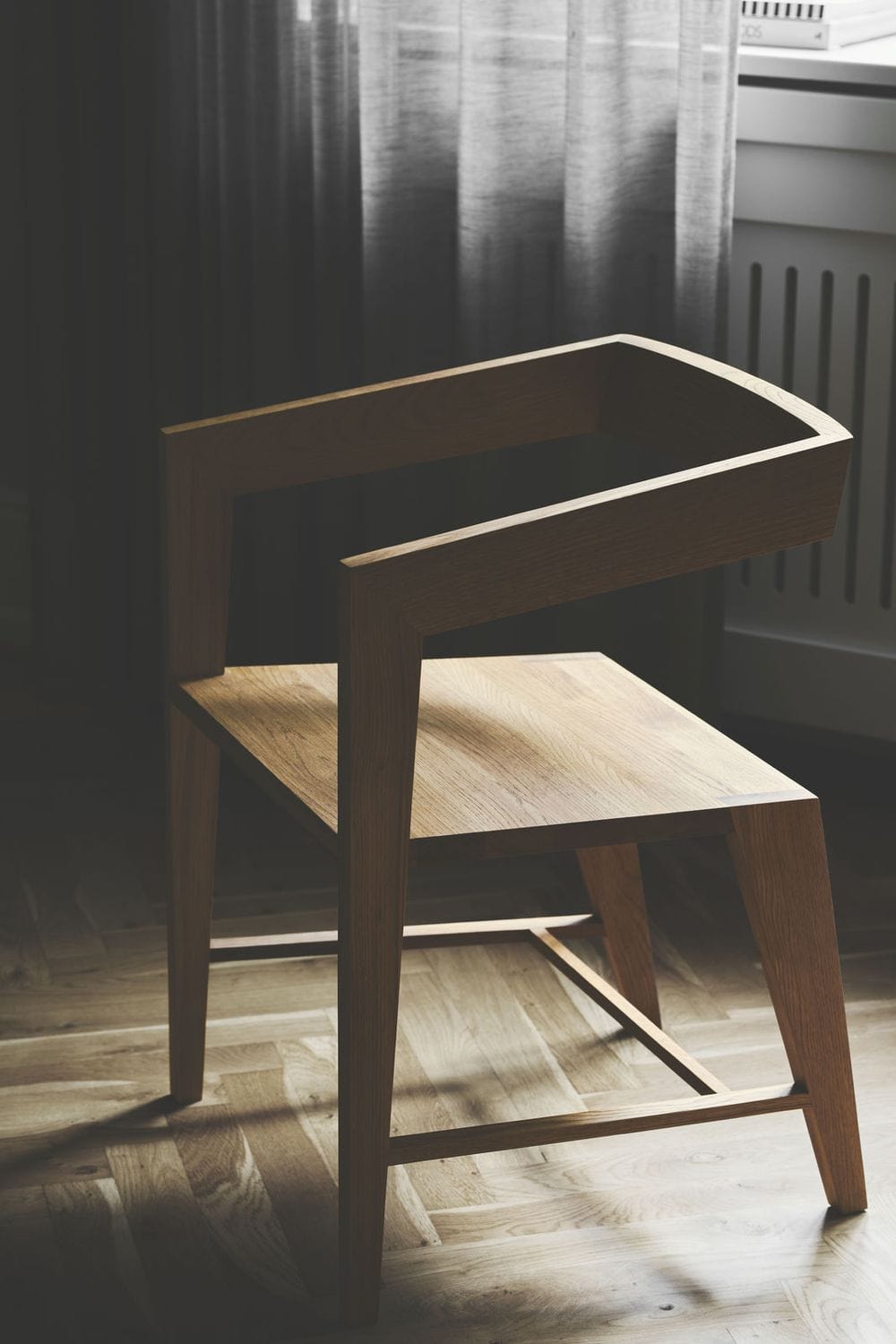 Bent Hansen Momento -stoel, Black Painted Beech