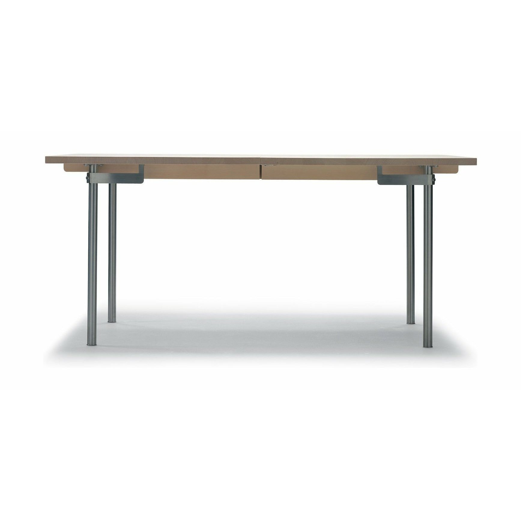 Carl Hansen CH322 matbord inkl. 4 ytterligare plattor, stål/oljad ek