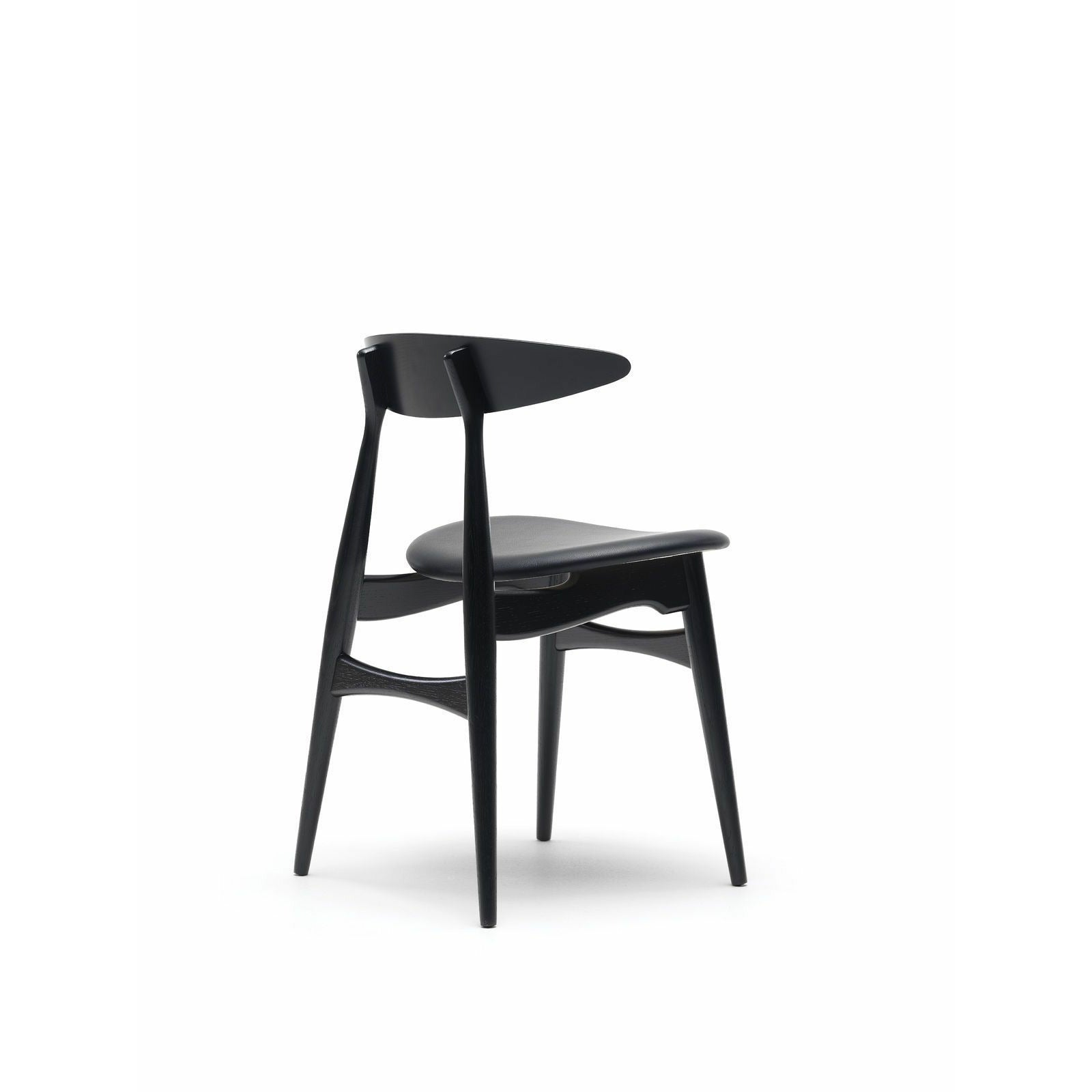 Carl Hansen Ch33 P Chair, Black Beech/Sif 98