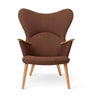 Carl Hansen CH78 Mama Bear Lounge stol, egolie/lidenskab 7101