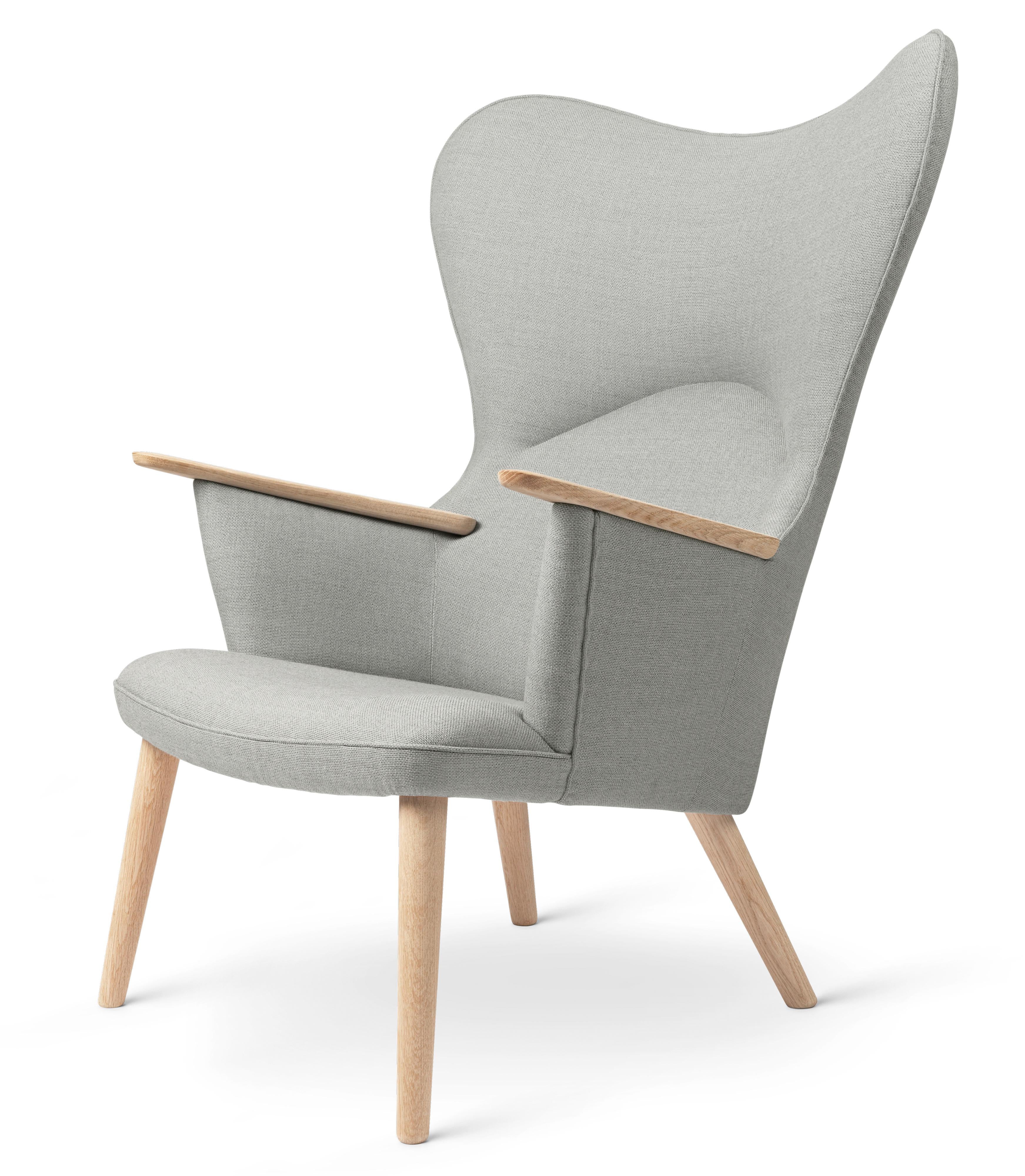 Carl Hansen CH78 Silla de salón Mama Bear, jabón de roble/pasión 13101