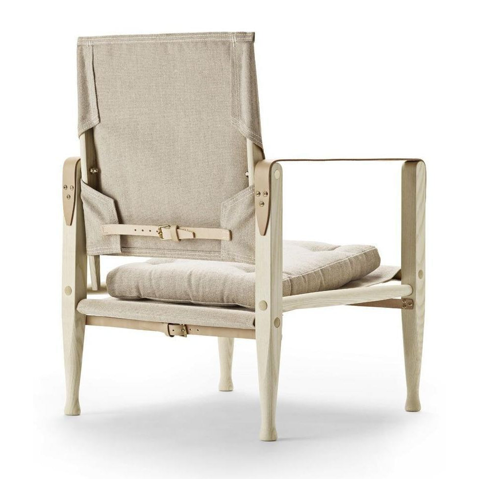 Carl Hansen KK47000 Safari -stol, oljad aska/naturlig