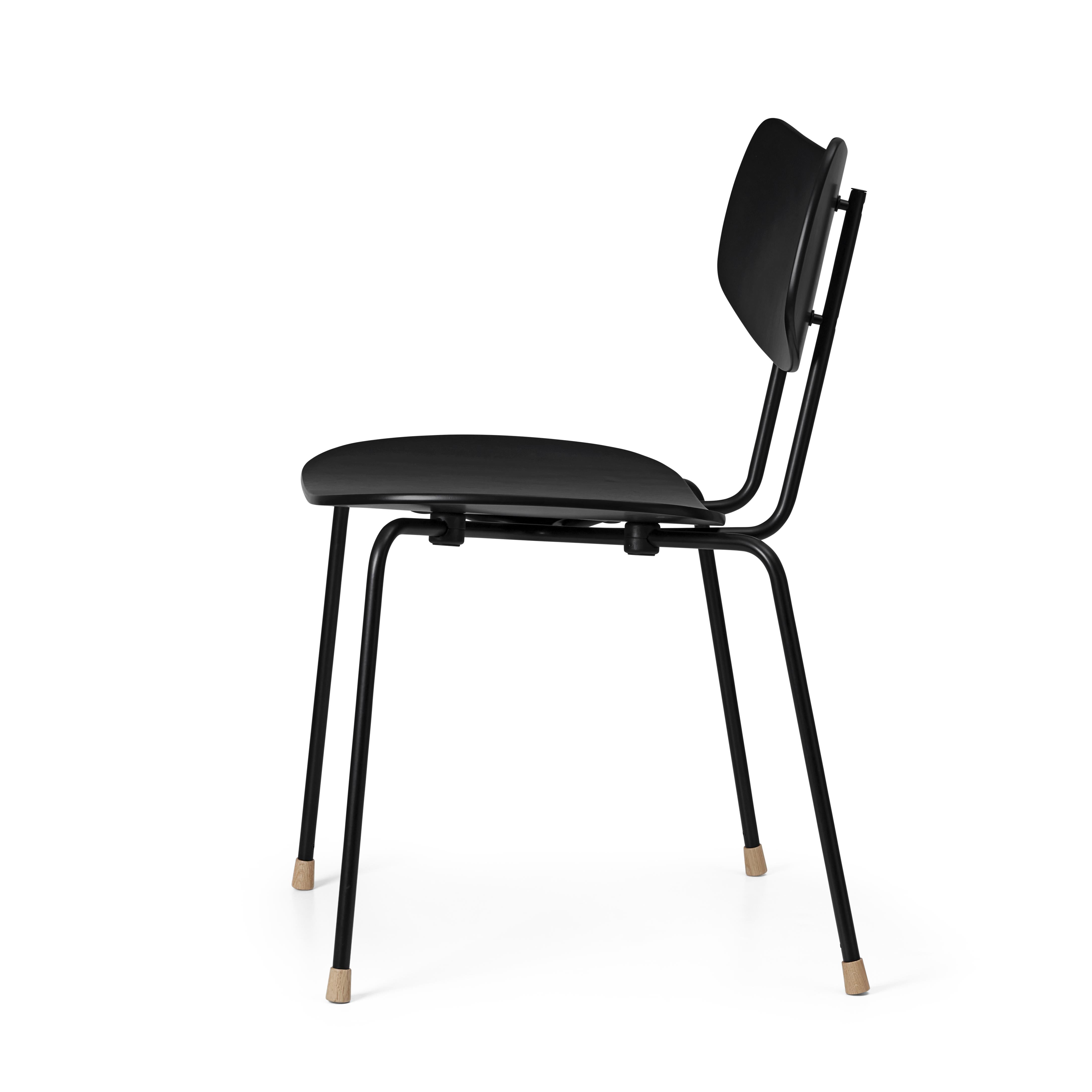 Carl Hansen Vla26t Vega Stuhl, Eiche Schwarz Lackiert