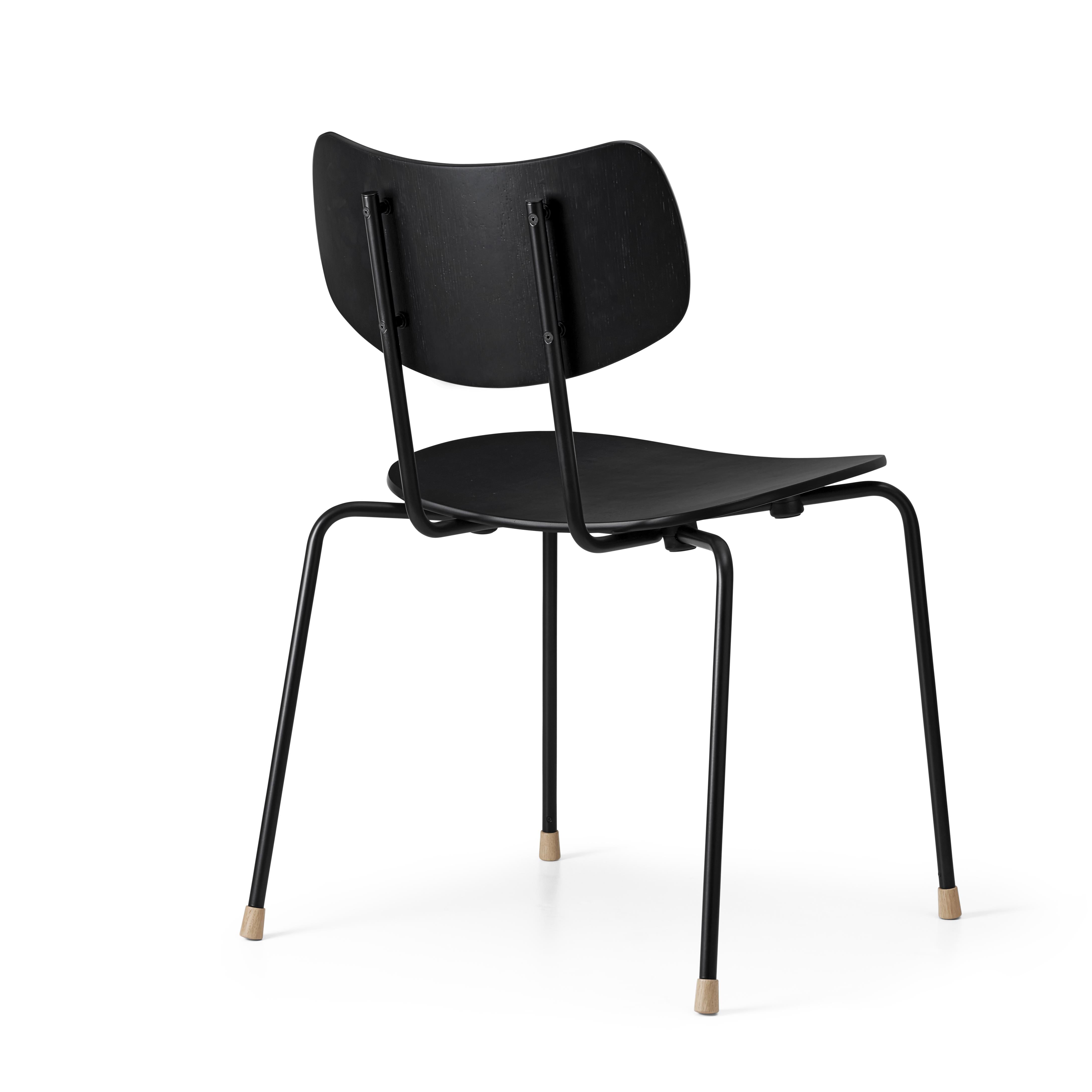 Carl Hansen VLA26T Vega stol, Oak Black Lacquered