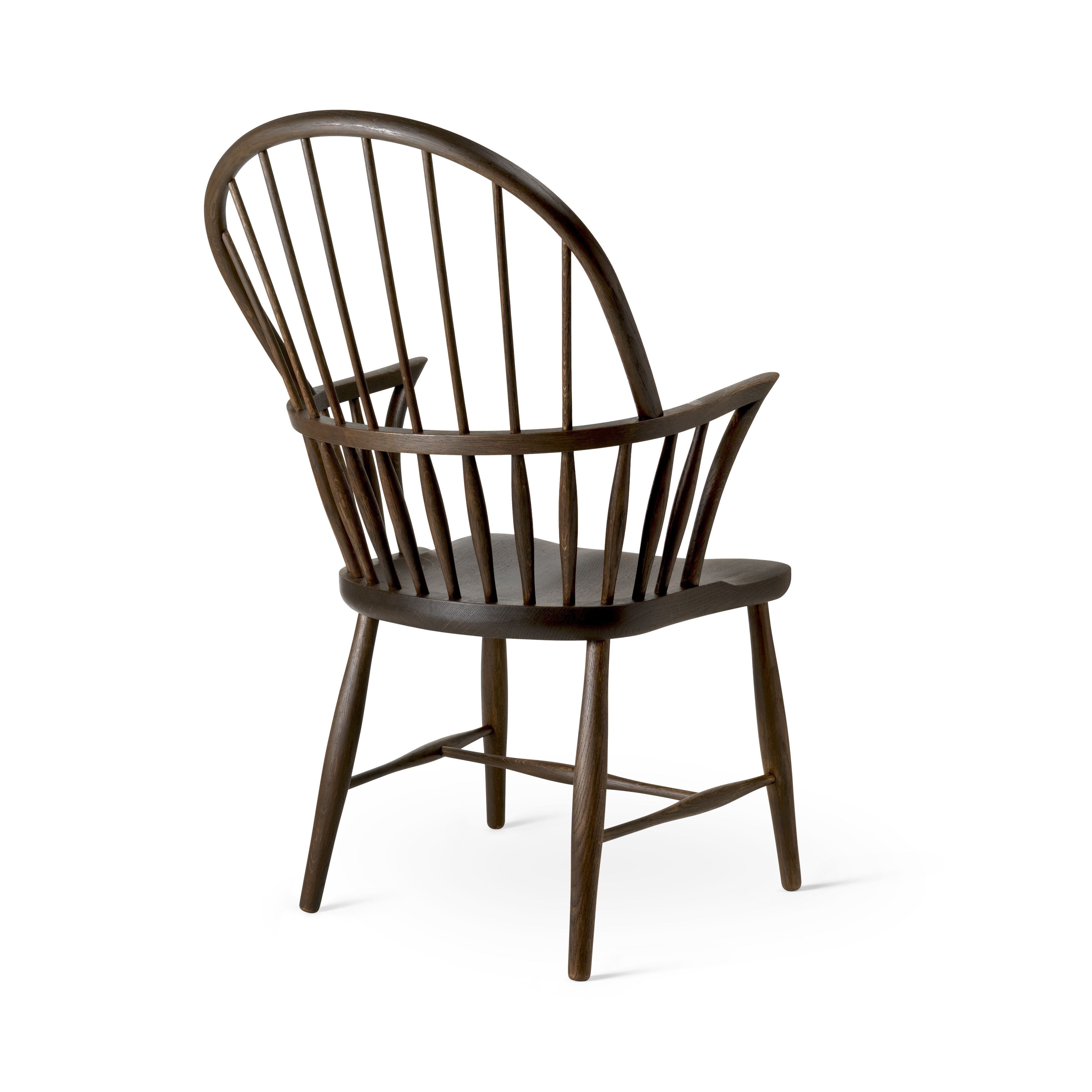 Carl Hansen FH38 sedia Windsor, olio color fumo