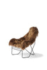 Cuero Valhalla fauteuil, zwart/wilde bruin