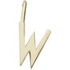 Design Letters Letters hanger a z 10 mm, goud, w