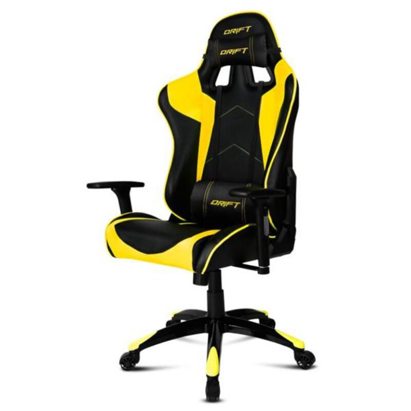 Kontorstol Drift Agampa0124 Yellow Black