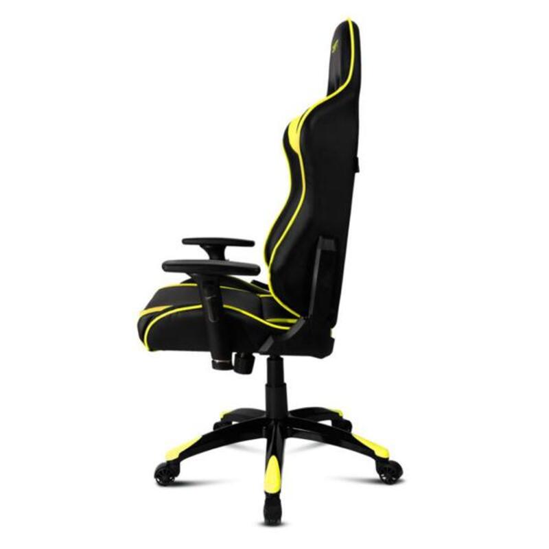 Chaise de bureau dérive agampa0124 jaune noir