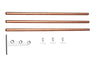 Essem Design Pièce d'extension pour Nostalgi Shelf / Shoe Shoe Rack Copper, blanc