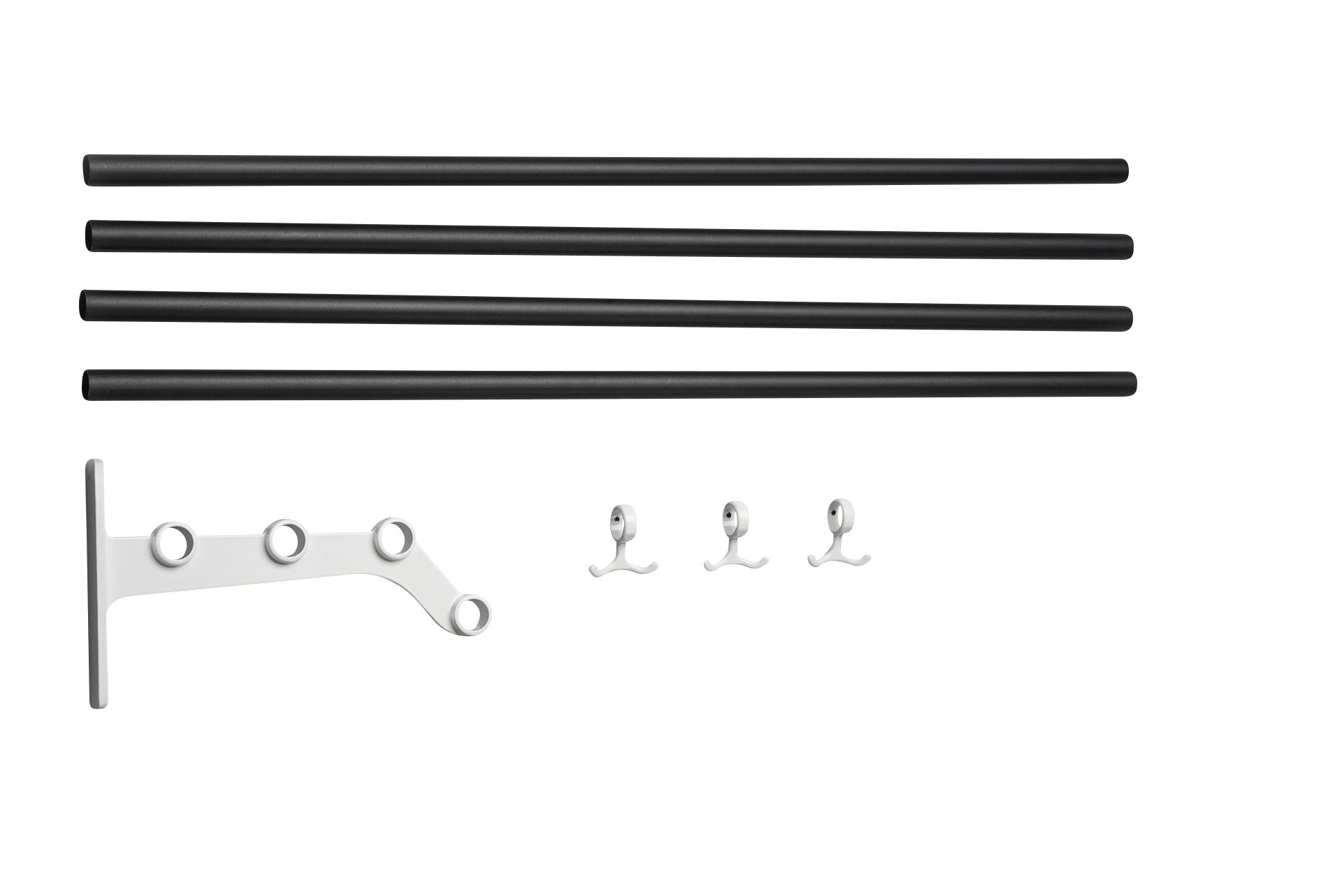 Parte de extensión de diseño de Essem para nostalgi 291 hattehylde, negro/blanco