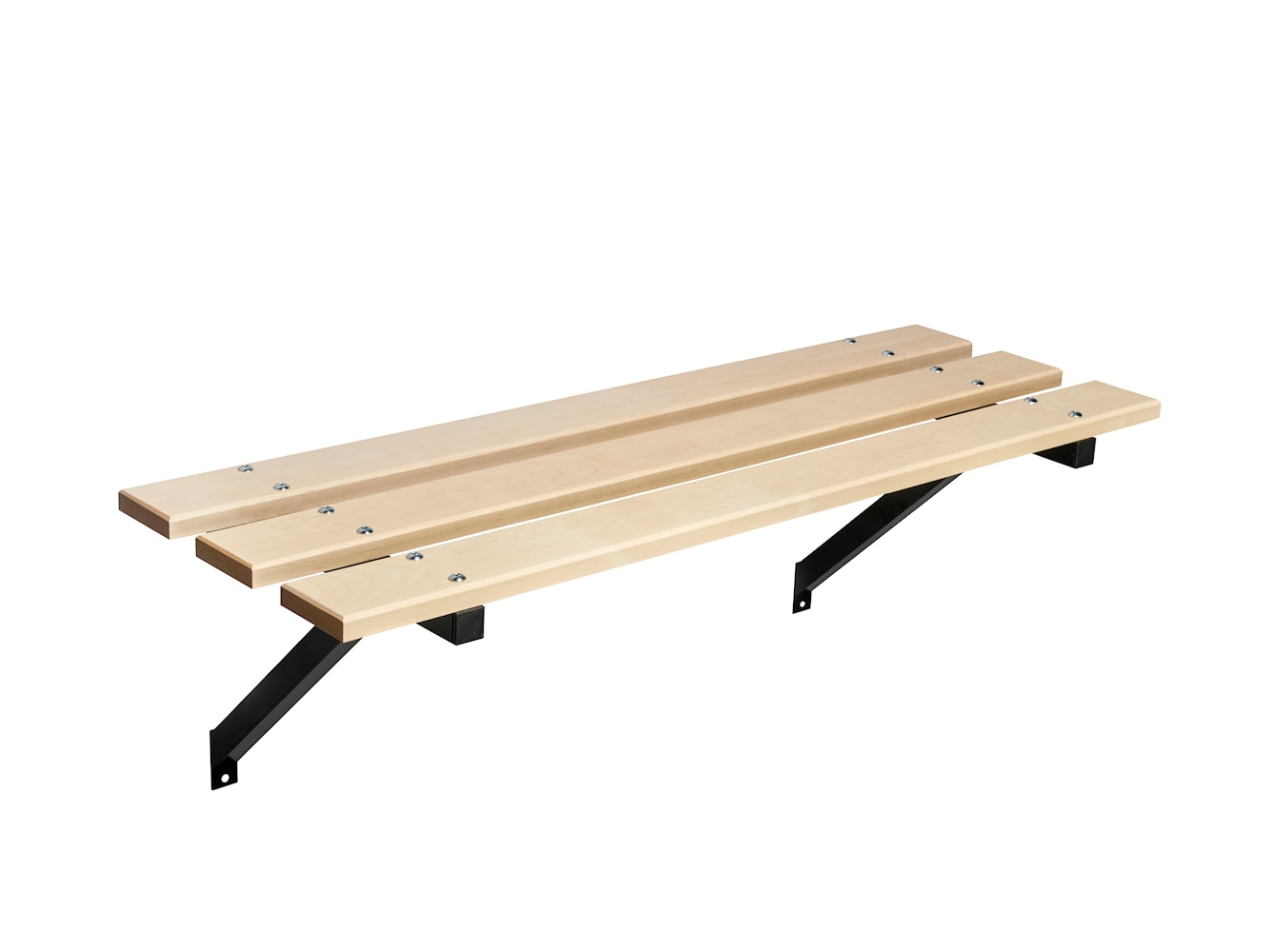 Essem Design板凳67桦木45厘米，黑色