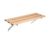 Essem Design板凳67山毛榉45厘米，白色