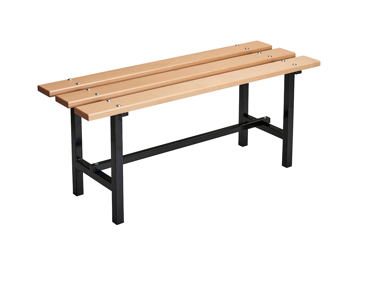 Essem Design板凳68山毛榉60厘米，黑色