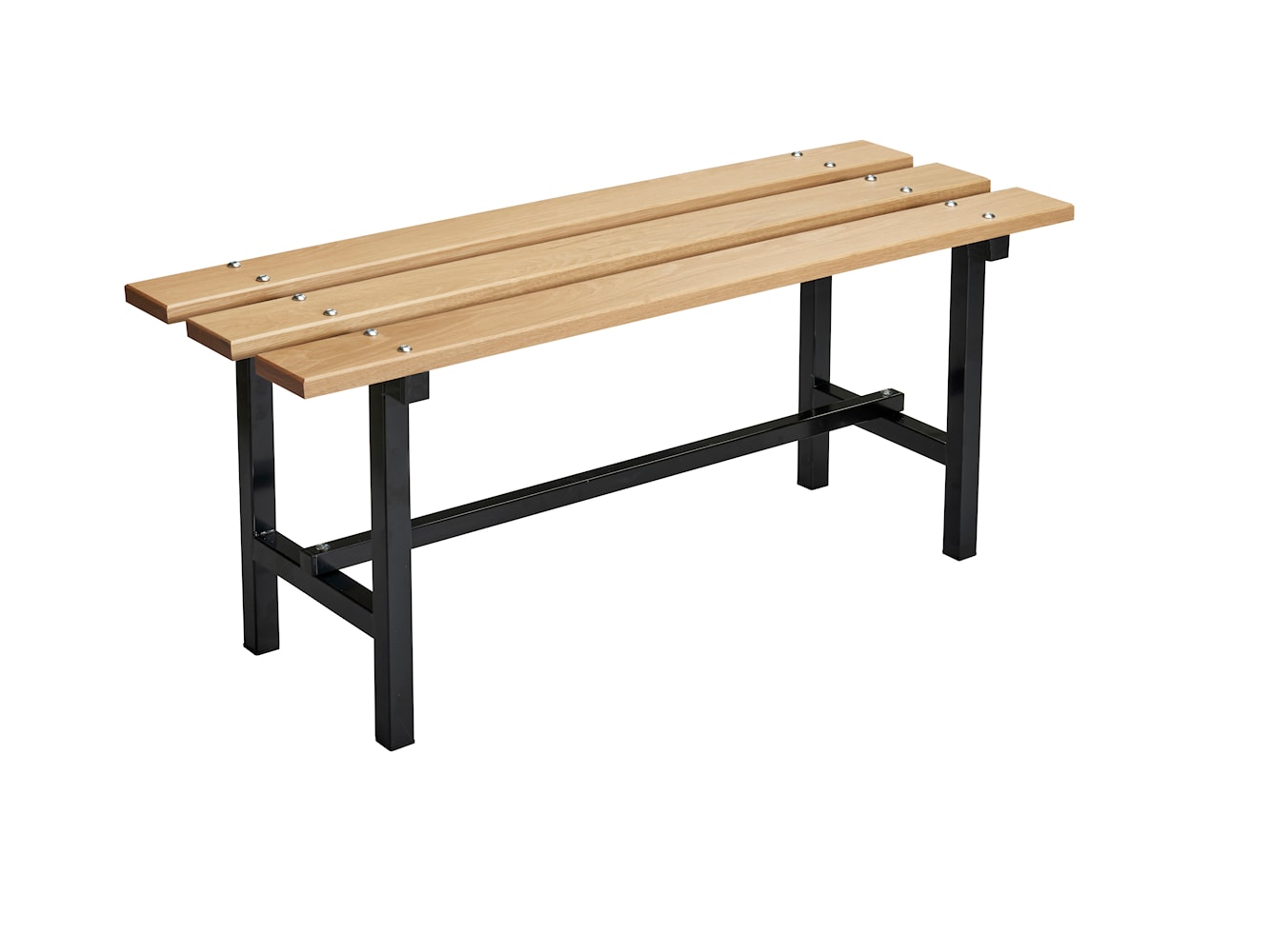 Essem Design Bench 68 Oak 45 cm, svart