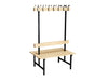 Essem Design Bench 69 Pine 60 cm, zwart