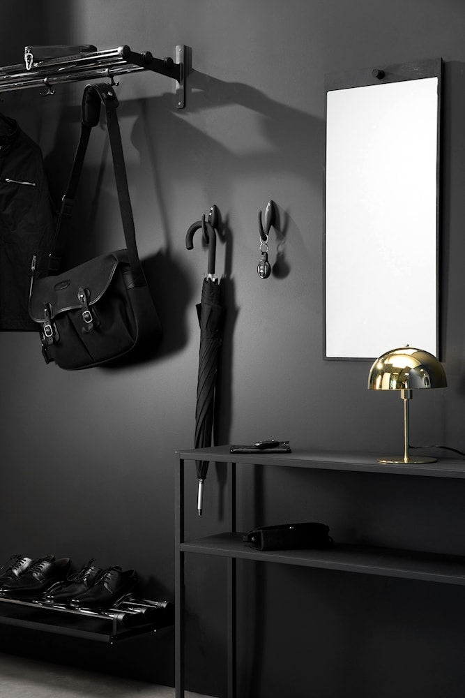 Essem Design Miroir de Tillbakablick rectangulaire, noir