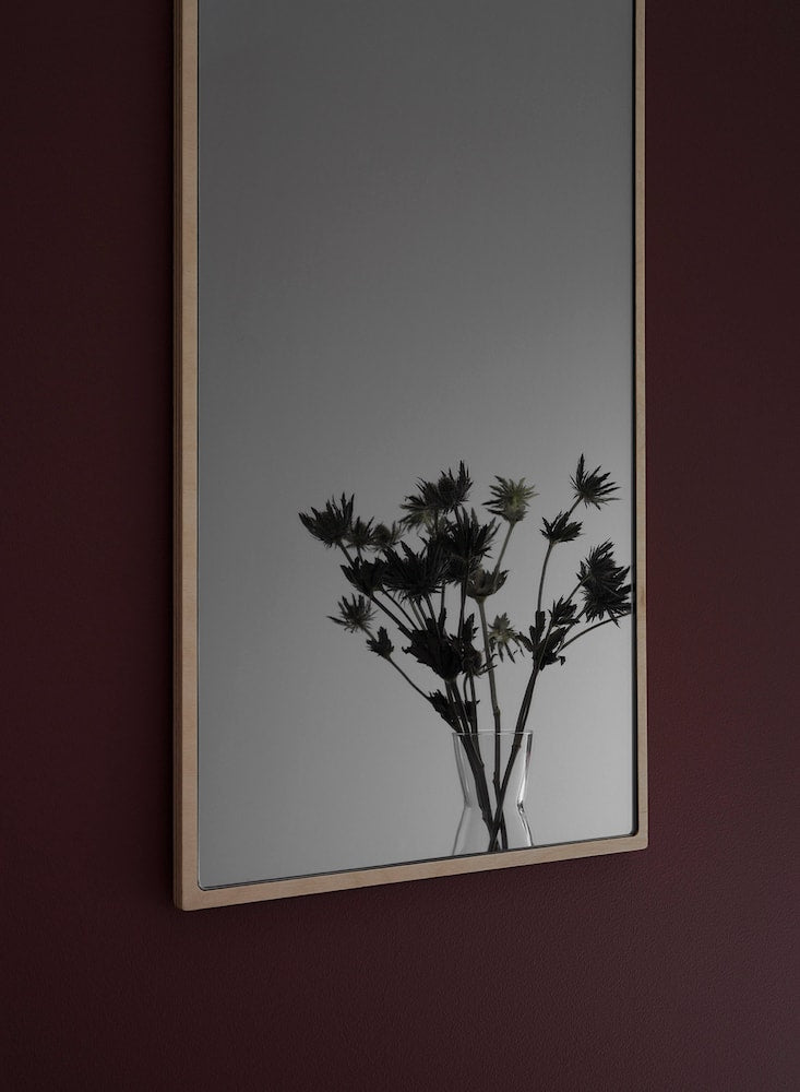 Essem Design Tillbakablick Mirror rektangulær, sort