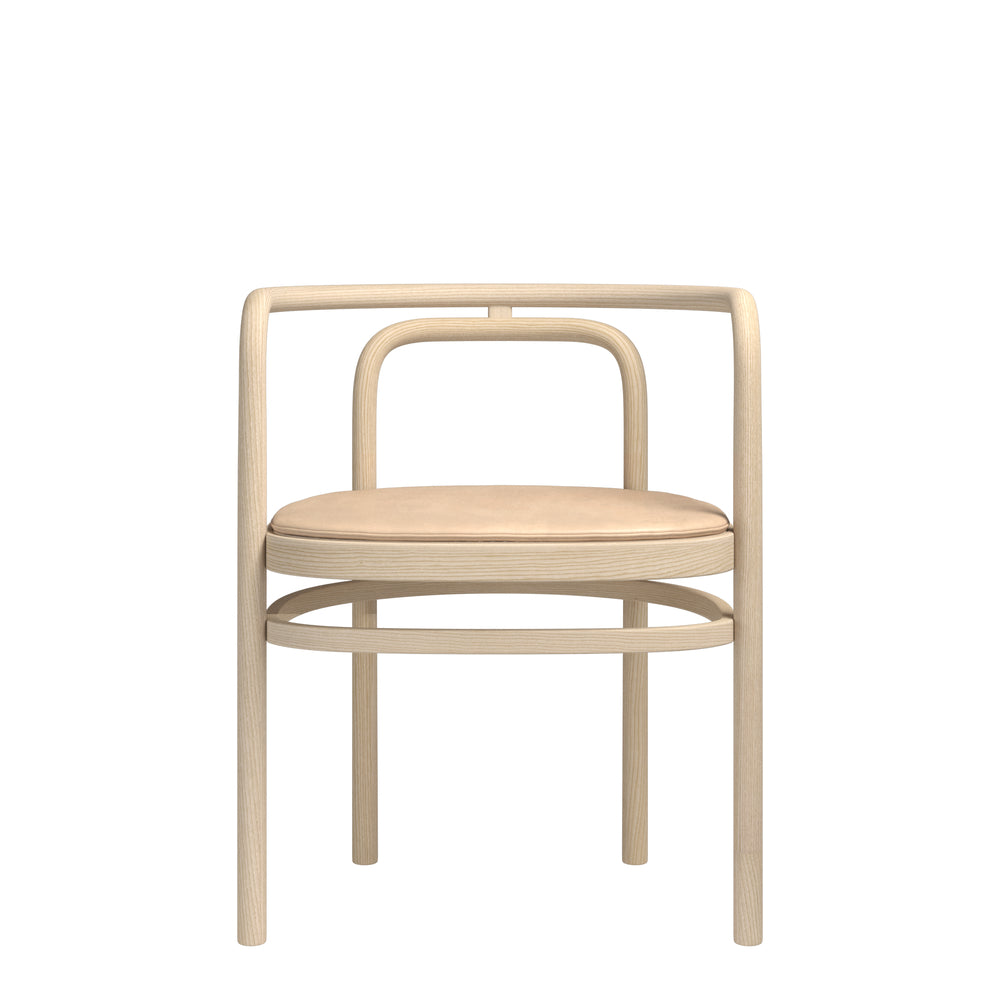 Cuscino Fritz Hansen per sedia PK15, pelle naturale