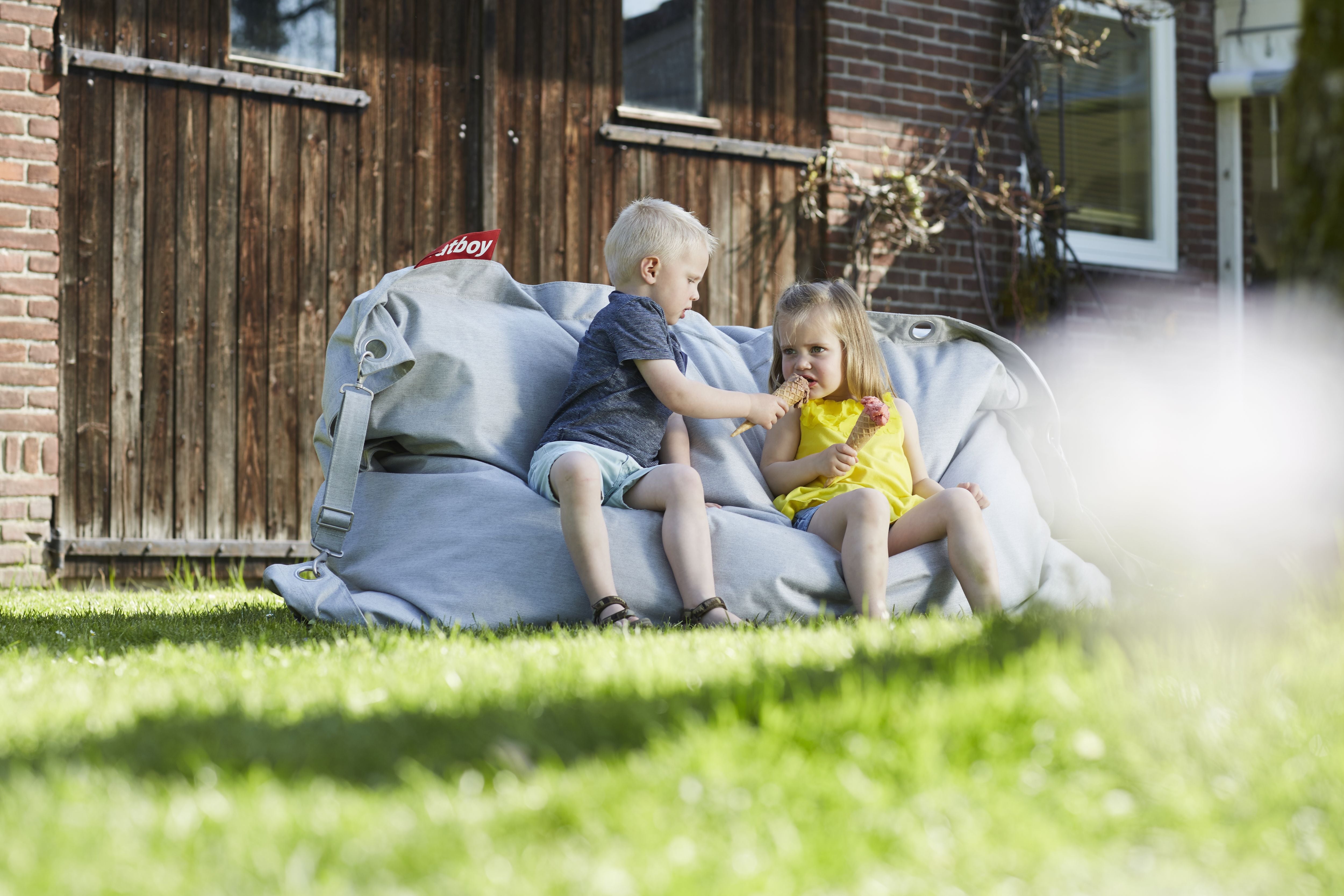 Fatboy Buggle Up Outdoor Beanbag, Bleu Storm