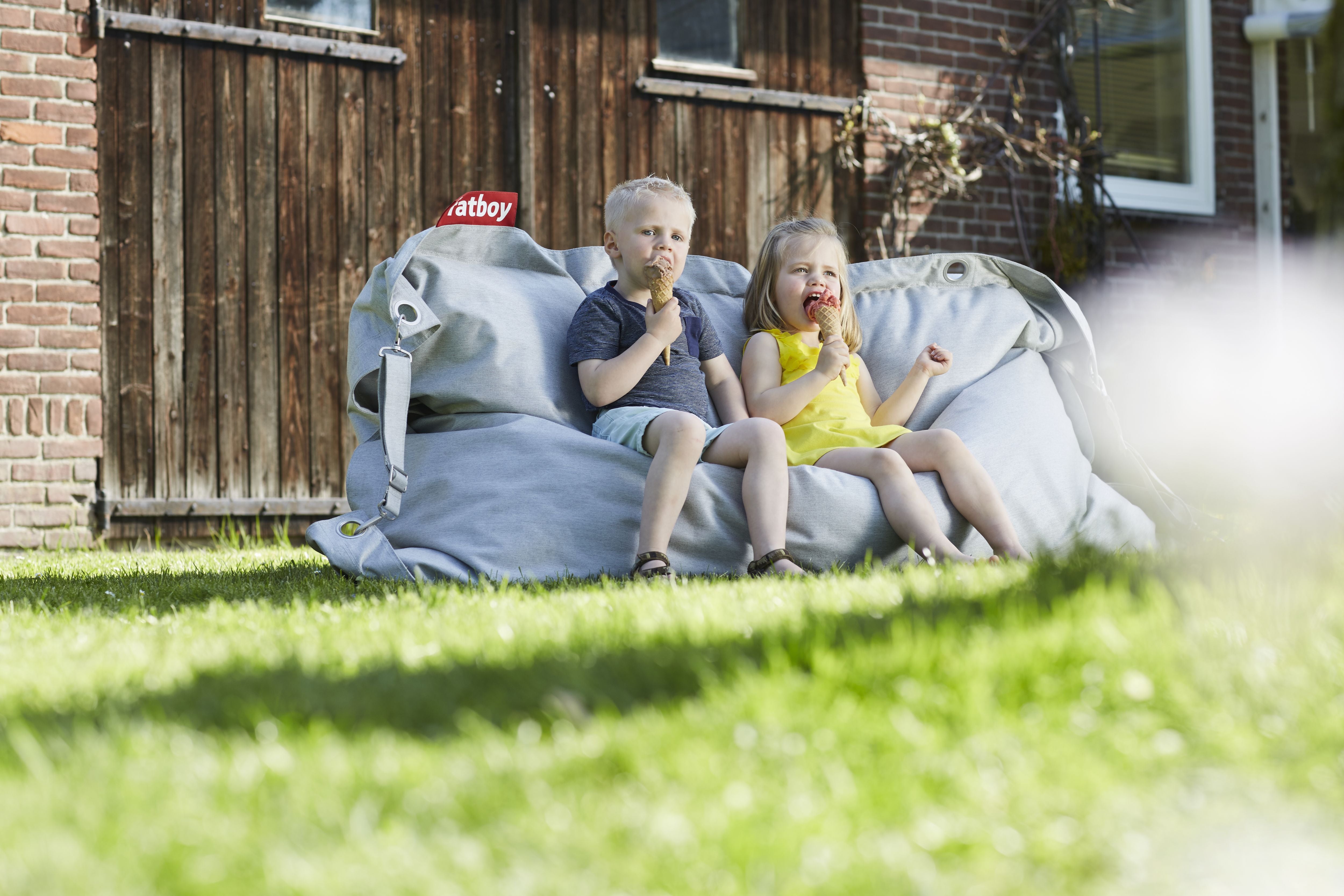 Fatboy Buggle Up Outdoor Beanbag, Storm Blue