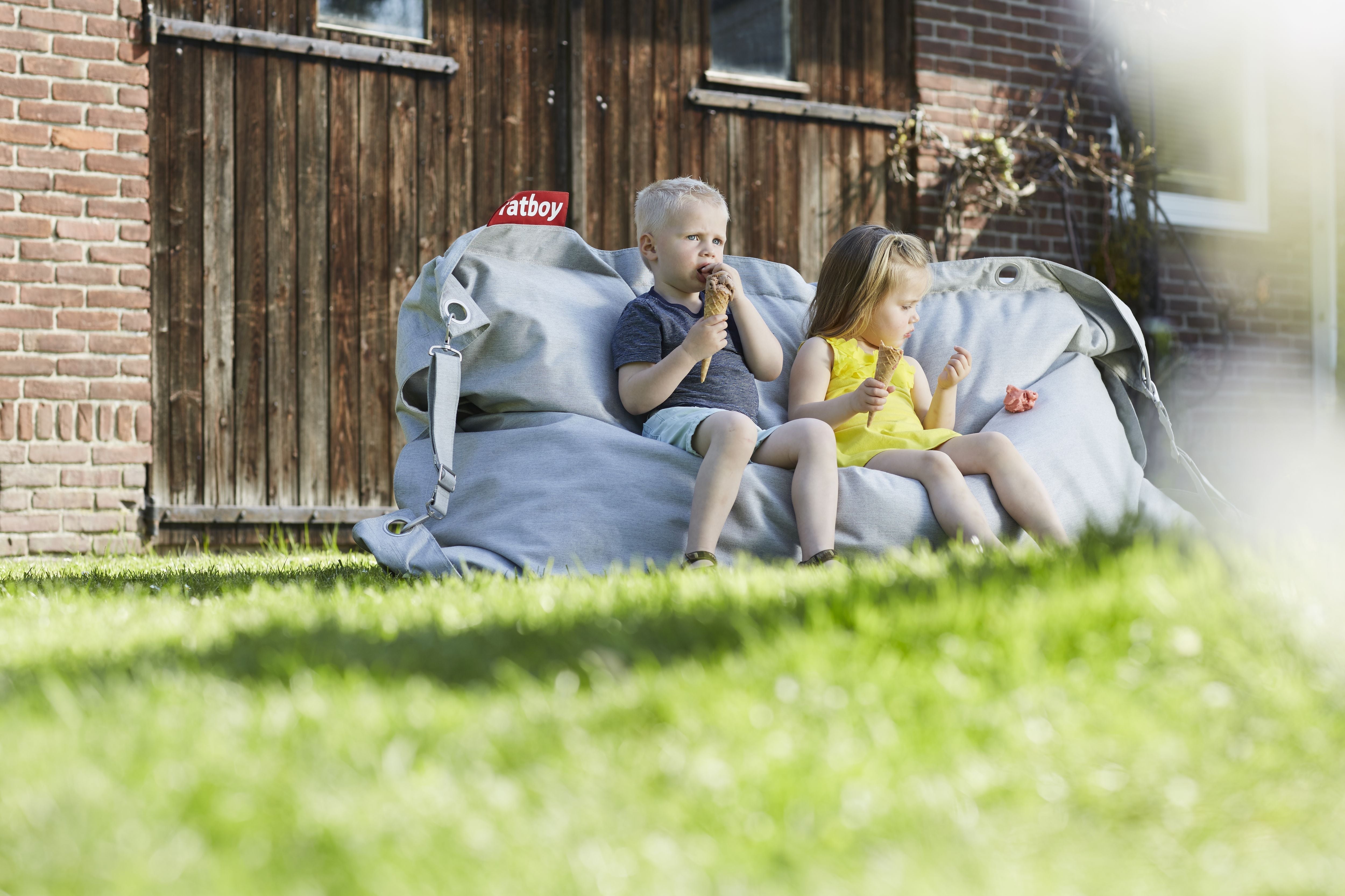 Fatboy Buggle Up Outdoor Beanbag, Bleu Storm