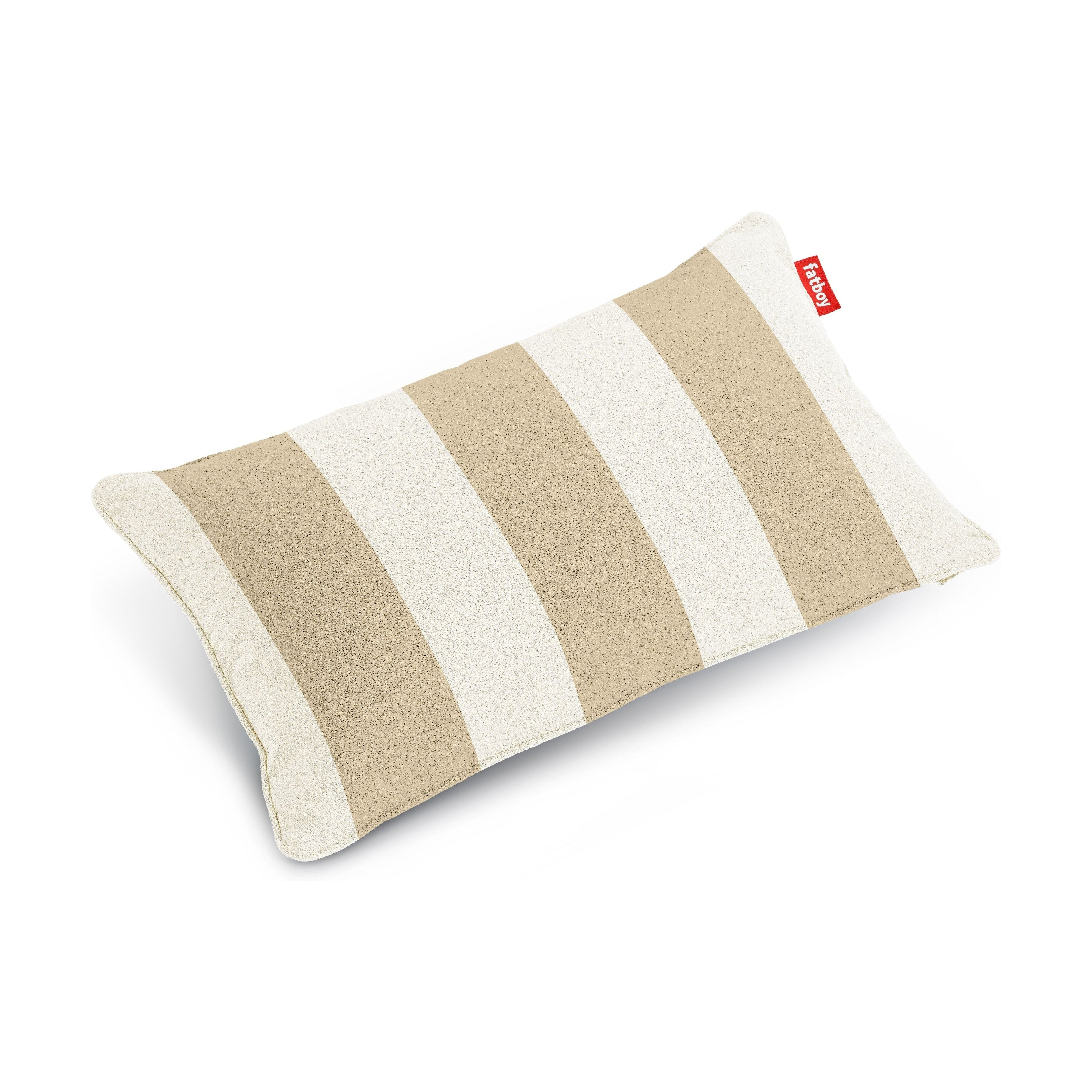 Fatboy Oreiller King Outdoor, Stripe Sandy Beige