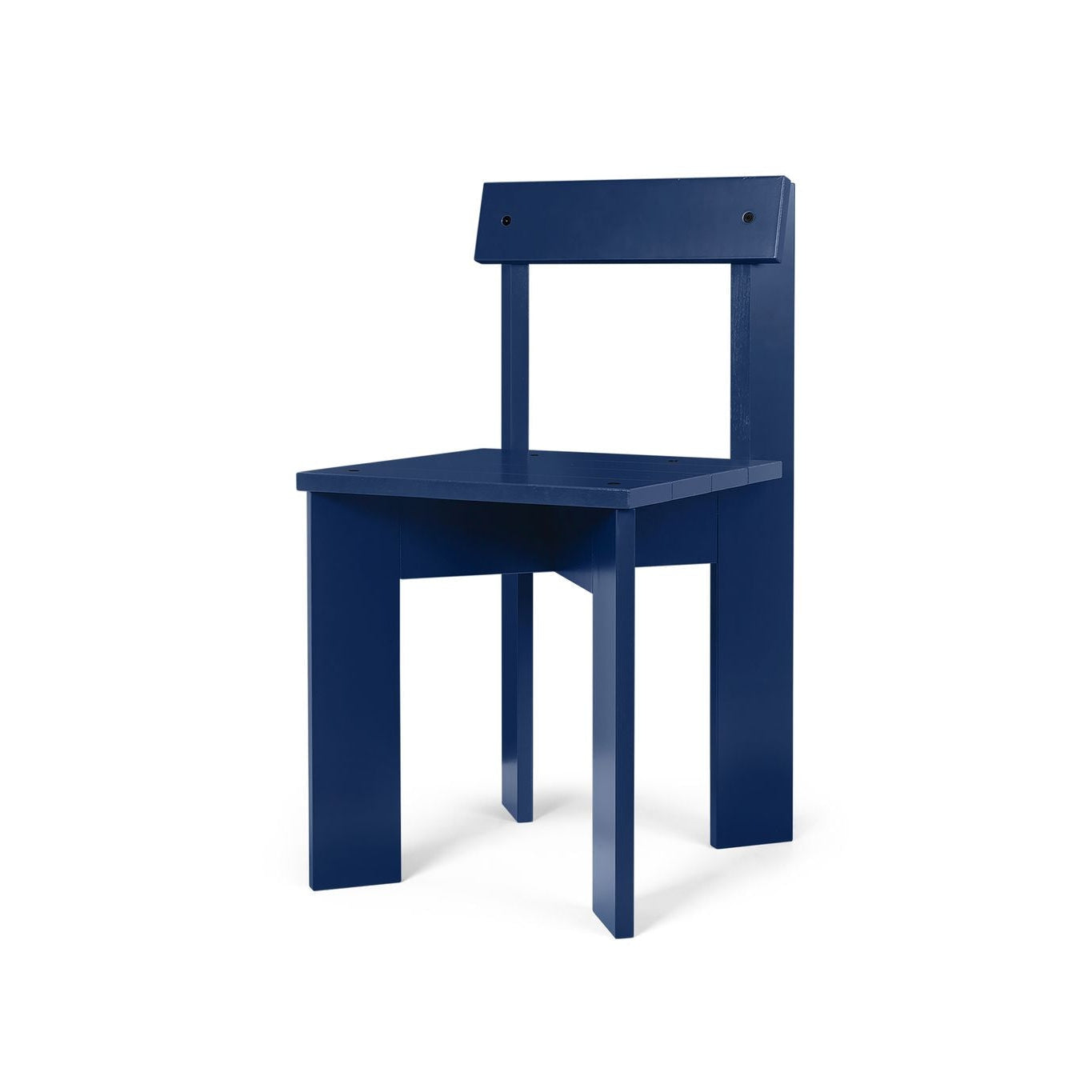 Sedia da pranzo Ark Ferm Living, blu